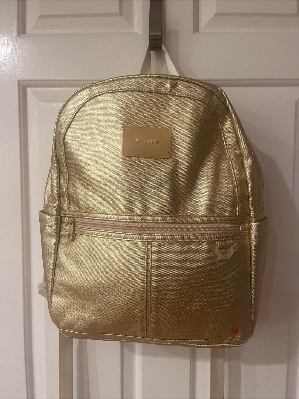 STATE Metallic Gold Backpack
